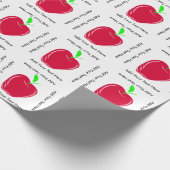 Papier Cadeau Apple et anniversaire fait sur commande de (Coin)