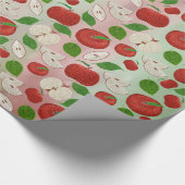 Papier Cadeau “Apple of My Eye” Stipple Art Wrapping Paper (Coin)
