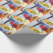 Papier Cadeau Applesauce à la cannelle dans un bol en grès (Coin)