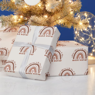 Papier Cadeau Appréciation des travailleurs sociaux Cadeaux d'ét