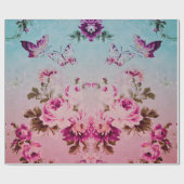 Papier Cadeau Après-midi romantique d'Olivia (Plat)