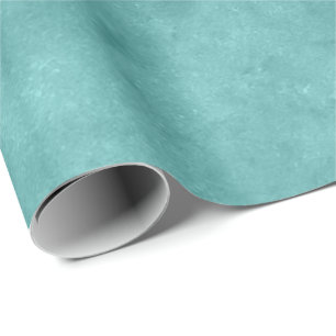 Papier Cadeau Aqua Blue Ocean Marbre Molten Pastel VIP