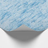 Papier Cadeau Aqua Parties scintillant Abstraite (Coin)
