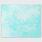 Papier Cadeau Aqua Sky (Plat)
