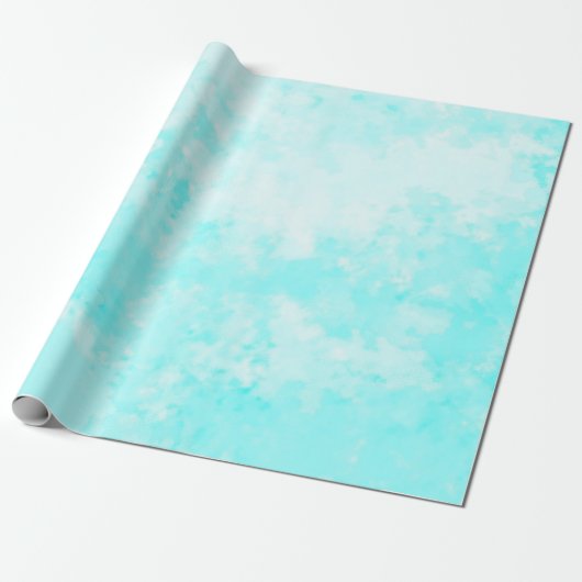 Papier Cadeau Aqua Sky (Déroulé)