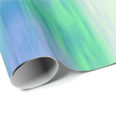 Papier Cadeau Aqua Turquoise violet moderne Abstrait (Coin rond)