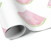 Papier Cadeau Aquarelle (Coin rond)