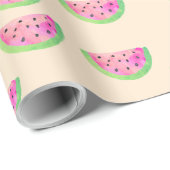Papier Cadeau Aquarelle (Coin rond)