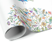 Papier Cadeau Aquarelle (Coin rond)