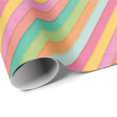 Papier Cadeau Aquarelle (Coin rond)