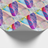 Papier Cadeau Aquarelle Abstraite texturée (Coin)