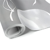 Papier Cadeau Aquarelle AI Art Ballons Papier à enveloppement ar (Coin rond)