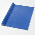 Papier Cadeau Aquarelle Bleu Royal<br><div class="desc">Papier d'emballage tendance à l'aquarelle bleu royal.</div>