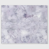 Papier Cadeau Aquarelle brumeuse pourpre grise d'arrière - plan (Plat)