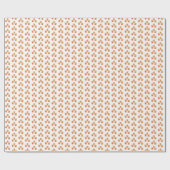 Papier Cadeau Aquarelle Capybara Mignon (Plat)