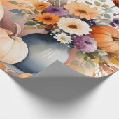 Papier Cadeau Aquarelle célébrant la chute (Coin)