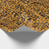 Papier Cadeau Aquarelle Cheetah Print (Coin)