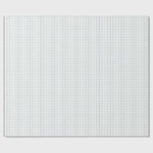 Papier Cadeau Aquarelle Chinoiserie Bleu Floral Ginger Jars (Plat)