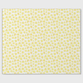 Papier Cadeau Aquarelle Daffodil Ditzy Floral (Plat)