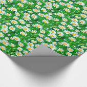 Papier Cadeau Aquarelle dans un champ vert (Coin)