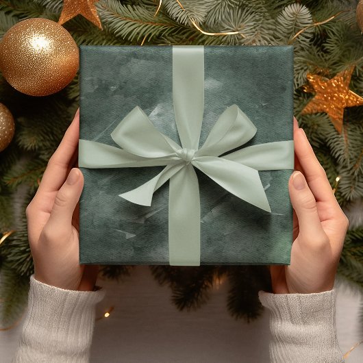 Papier Cadeau Aquarelle de Noël moderne Papier à enveloppement v
