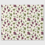 Papier Cadeau Aquarelle élégante illustrée à la main (Plat)