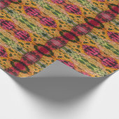 Papier Cadeau Aquarelle Et Encre Expressionnisme Abstrait Art (Coin)