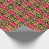 Papier Cadeau Aquarelle Et Encre Impressionnisme Abstrait Art (Coin)