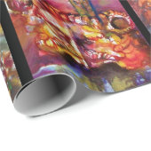 Papier Cadeau Aquarelle EXCALIBUR ET DURENDAL (Coin rond)