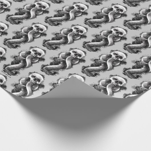 Papier Cadeau Aquarelle foncée de marque de Harry Potter | (Coin)