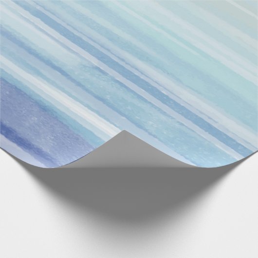 Papier Cadeau Aquarelle horizontale (Coin)