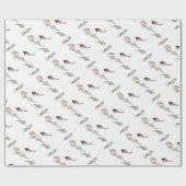 Papier Cadeau Aquarelle Koi Fish (Plat)