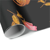 Papier Cadeau Aquarelle motif transparent avec guépards (Coin rond)