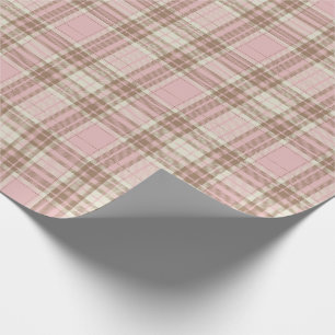 Papier Cadeau Aquarelle rose