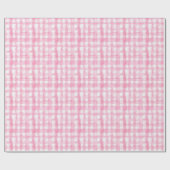 Papier Cadeau Aquarelle rose (Plat)