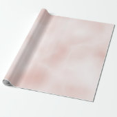 Papier Cadeau Aquarelle rose pâle    (Déroulé)