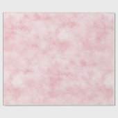Papier Cadeau Aquarelle rose pâle (Plat)