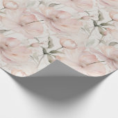 Papier Cadeau Aquarelle rose pâle (Coin)