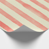Papier Cadeau Aquarelle rustique USA drapeau américain (Coin)