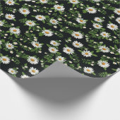 Papier Cadeau Aquarelle sur noir (Coin)