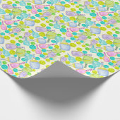 Papier Cadeau Aquarelle Thème Pickleball Sports Anniversaire (Coin)