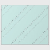 Papier Cadeau Aquarelle Tidy Styled Point Stripes Graphique (Plat)