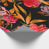 Papier Cadeau Aquarelle transparente motif avec simple dessiné à (Coin)