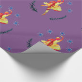 Papier Cadeau Aquarelle Vacances (Coin)