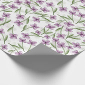 Papier Cadeau Aquarelle violette (Coin)