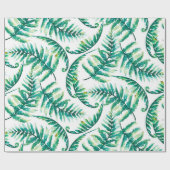 Papier Cadeau Aquarelles ferries motif botanique (Plat)