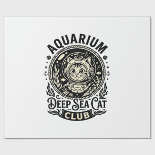 Papier Cadeau Aquarium Chat de mer drôle Graphique - Aquarium