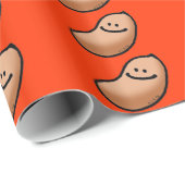 Papier Cadeau Arachide mignonne de bébé (Coin rond)