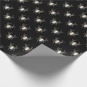 Papier Cadeau Araignée d'Halloween (Coin)