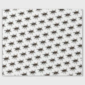 Papier Cadeau Araignées (Plat)